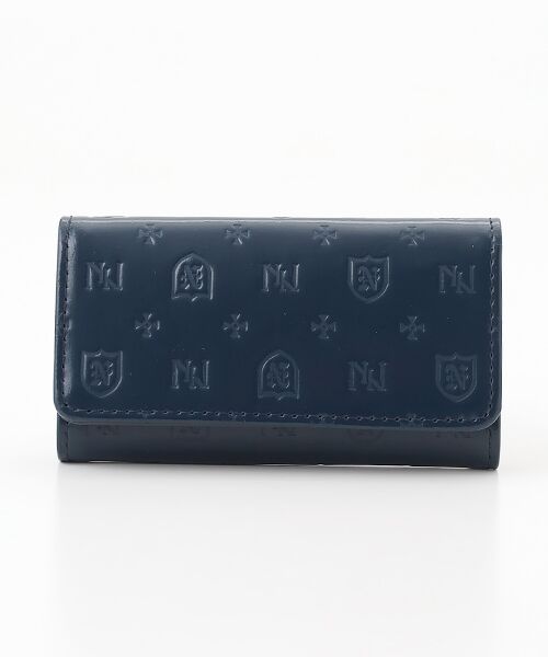 NEWYORKER ACCESSORY/ニューヨーカー アクセサリー ミモザ キーケース ネイビー フリー NEWYORKER ACCESSORY/ニューヨーカー アクセサリー ミモザ キーケース ネイビー フリー