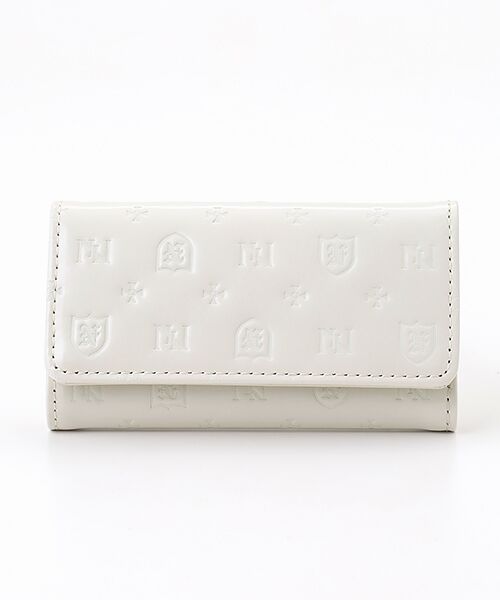 NEWYORKER ACCESSORY/ニューヨーカー アクセサリー ミモザ キーケース アイボリー フリー NEWYORKER ACCESSORY/ニューヨーカー アクセサリー ミモザ キーケース アイボリー フリー