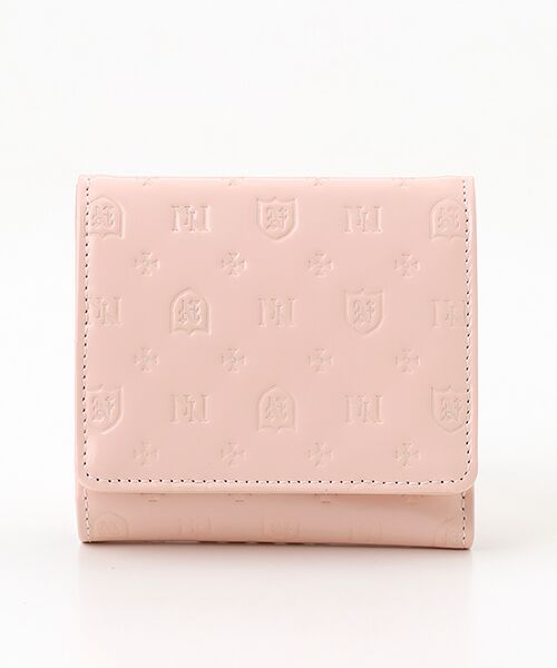 NEWYORKER ACCESSORY/ニューヨーカー アクセサリー ミモザ 二つ折り札入れ ピンク フリー NEWYORKER ACCESSORY/ニューヨーカー アクセサリー ミモザ 二つ折り札入れ ピンク フリー