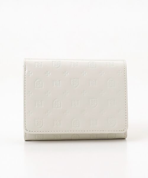 NEWYORKER ACCESSORY/ニューヨーカー アクセサリー ミモザ 二つ折り札入れ アイボリー フリー NEWYORKER ACCESSORY/ニューヨーカー アクセサリー ミモザ 二つ折り札入れ アイボリー フリー