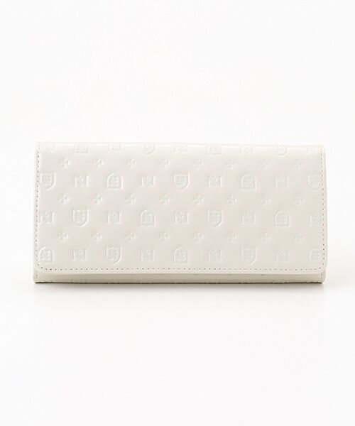 NEWYORKER ACCESSORY/ニューヨーカー アクセサリー ミモザ 長財布 アイボリー フリー NEWYORKER ACCESSORY/ニューヨーカー アクセサリー ミモザ 長財布 アイボリー フリー