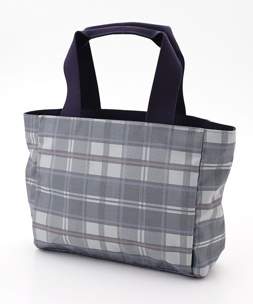 NEWYORKER ACCESSORY/ニューヨーカー アクセサリー タイル トートバッグ(M) グレー フリー NEWYORKER ACCESSORY/ニューヨーカー アクセサリー タイル トートバッグ(M) グレー フリー