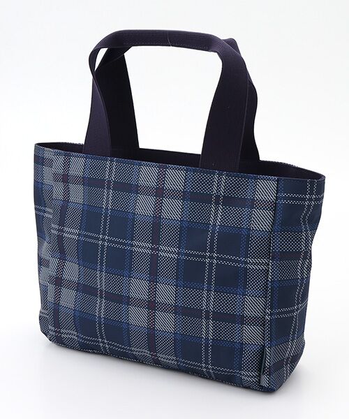 NEWYORKER ACCESSORY/ニューヨーカー アクセサリー タイル トートバッグ(M) ネイビー フリー NEWYORKER ACCESSORY/ニューヨーカー アクセサリー タイル トートバッグ(M) ネイビー フリー