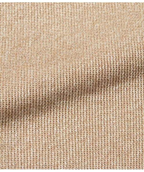 NEWYORKER L-SIZE / ニューヨーカー エルサイズ ニット・セーター | ヴィスコースポリエステル ビルドネック5分袖プルオーバー | 詳細23