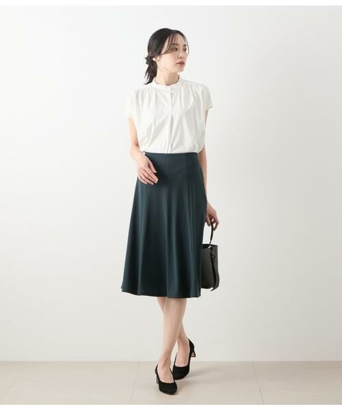 NEWYORKER L-SIZE / ニューヨーカー エルサイズ Tシャツ | コットンナイロントリコット スタンドカラープルオーバー | 詳細9