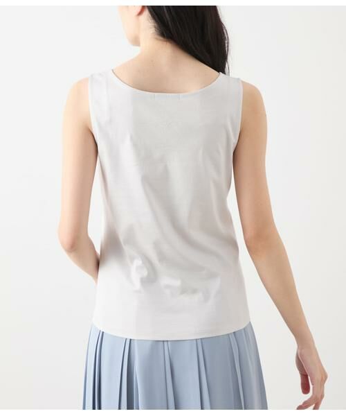 NEWYORKER L-SIZE / ニューヨーカー エルサイズ タンクトップ | セルロースコットンスムース タンクトップ | 詳細2