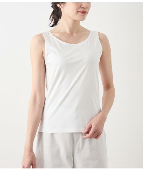 NEWYORKER L-SIZE / ニューヨーカー エルサイズ タンクトップ | セルロースコットンスムース タンクトップ | 詳細8