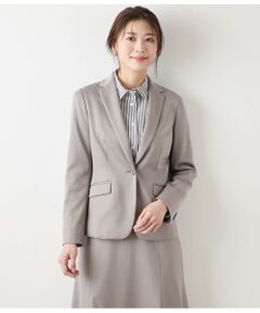 NEWYORKER L-SIZE / ニューヨーカー エルサイズ テーラードジャケット | モクロディクリア ノッチドラペル1釦ジャケット