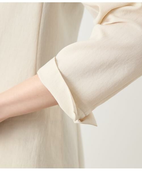 NEWYORKER L-SIZE / ニューヨーカー エルサイズ テーラードジャケット | ドライライトクロス Wブレストジャケット | 詳細4