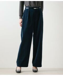 NEWYORKER L-SIZE / ニューヨーカー エルサイズ チノ・ワークパンツ | ライトコール ワイドパンツ