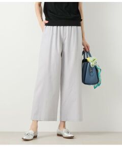 NEWYORKER L-SIZE / ニューヨーカー エルサイズ チノ・ワークパンツ | リネン混プレーンウィーブ ドロストイージーパンツ