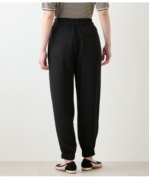 NEWYORKER L-SIZE / ニューヨーカー エルサイズ チノ・ワークパンツ | ポリエステルダブルクロス テーパードジョガーパンツ | 詳細3