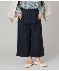 NEWYORKER L-SIZE / ニューヨーカー エルサイズ その他パンツ | ウーステッドポリエステル ワンタックガウチョパンツ