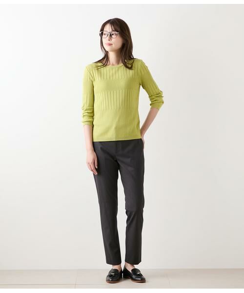 NEWYORKER L-SIZE / ニューヨーカー エルサイズ チノ・ワークパンツ | TRストレッチツイル テーパードパンツ | 詳細11