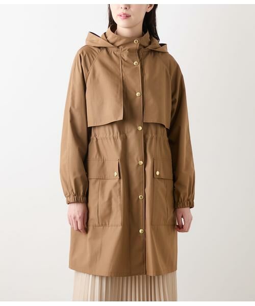 NEWYORKER L-SIZE / ニューヨーカー エルサイズ その他アウター | TCナチュラルクロス フード付きアウター | 詳細1