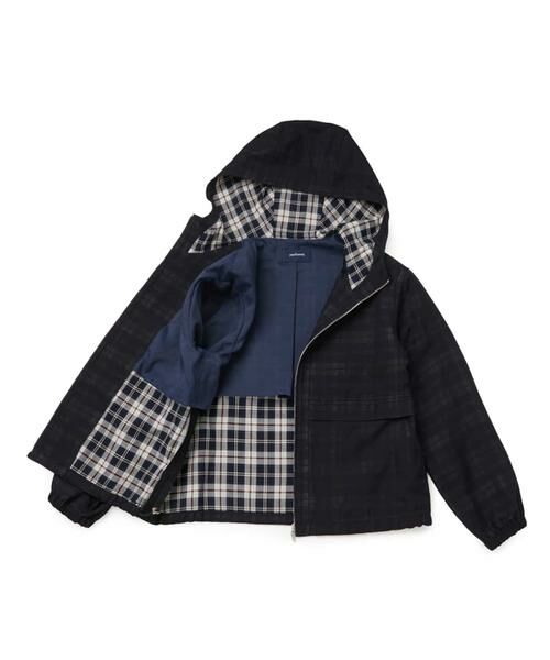 NEWYORKER L-SIZE / ニューヨーカー エルサイズ レザーブルゾン・ジャケット | シアー接結ニューヨーカータータン フーデットブルゾン | 詳細6