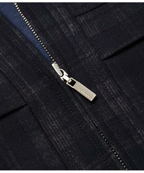 NEWYORKER L-SIZE / ニューヨーカー エルサイズ レザーブルゾン・ジャケット | シアー接結ニューヨーカータータン フーデットブルゾン | 詳細8