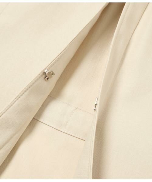 NEWYORKER L-SIZE / ニューヨーカー エルサイズ シャツ・ブラウス | リネンライクストレッチ ノーカラーブラウス | 詳細7