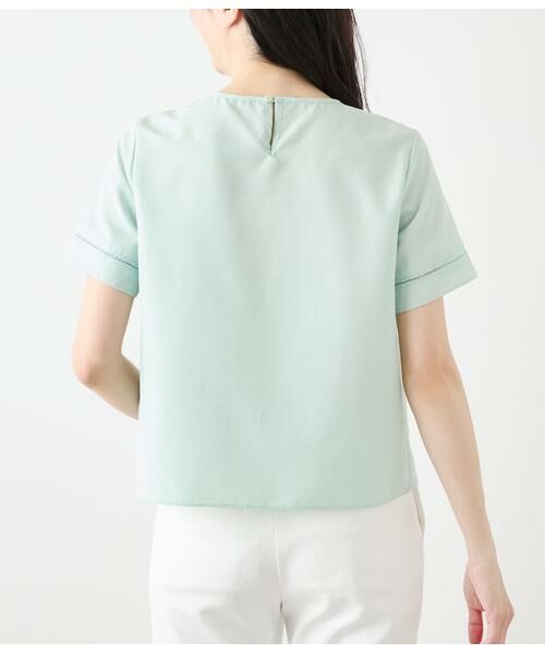 NEWYORKER L-SIZE / ニューヨーカー エルサイズ シャツ・ブラウス | ライトタンブラークロス Tブラウス | 詳細2