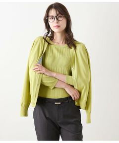 NEWYORKER L-SIZE / ニューヨーカー エルサイズ カーディガン・ボレロ | レーヨンポリストレッチ Vネックカーディガン