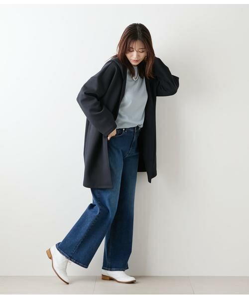 NEWYORKER L-SIZE / ニューヨーカー エルサイズ ニット・セーター | TCラメホールガーメント(R) クルーネック7分袖プルオーバー | 詳細6