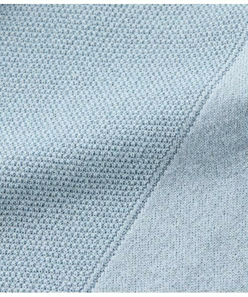 NEWYORKER L-SIZE / ニューヨーカー エルサイズ ニット・セーター | TCラメホールガーメント(R) クルーネック7分袖プルオーバー | 詳細7