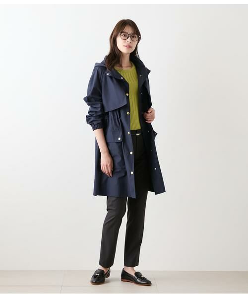 NEWYORKER L-SIZE / ニューヨーカー エルサイズ ニット・セーター | レーヨンポリストレッチ 7分袖クルーネックプルオーバー | 詳細8