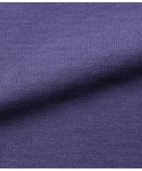 NEWYORKER L-SIZE / ニューヨーカー エルサイズ ニット・セーター | ギザコットンホールガーメント(R) 5分袖プルオーバー | 詳細11