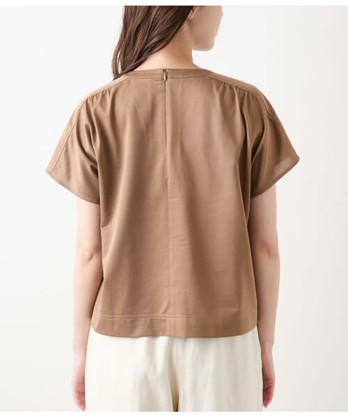 NEWYORKER L-SIZE / ニューヨーカー エルサイズ Tシャツ | ハイツイストツイル Vネック半袖プルオーバー | 詳細2