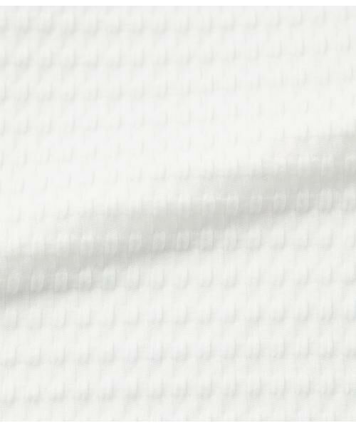 NEWYORKER L-SIZE / ニューヨーカー エルサイズ Tシャツ | 格子サッカージャカードシルケット ショルダータックカットソー | 詳細9