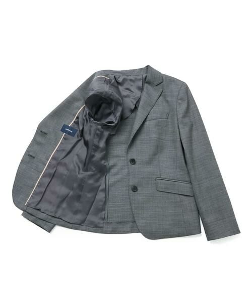 NEWYORKER L-SIZE / ニューヨーカー エルサイズ テーラードジャケット | ウールシルクピンヘッド ノッチドラペル2釦ジャケット | 詳細6