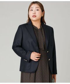 NEWYORKER L-SIZE / ニューヨーカー エルサイズ テーラードジャケット | PREMIUM CLOTH Beyond 2釦シングルブレストブレザー