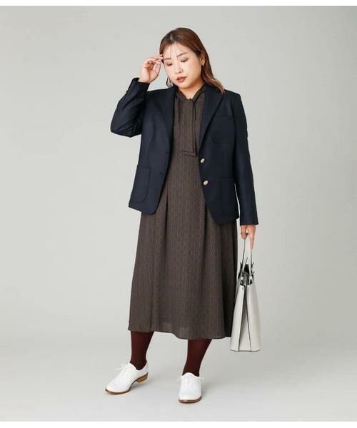 NEWYORKER L-SIZE / ニューヨーカー エルサイズ テーラードジャケット | PREMIUM CLOTH Beyond 2釦シングルブレストブレザー | 詳細20