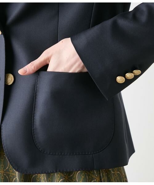 NEWYORKER L-SIZE / ニューヨーカー エルサイズ テーラードジャケット | PREMIUM CLOTH Beyond 2釦シングルブレストブレザー | 詳細6