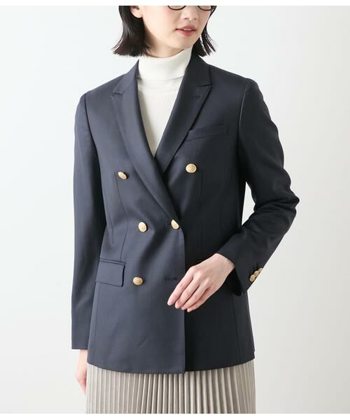 NEWYORKER L-SIZE / ニューヨーカー エルサイズ テーラードジャケット | PREMIUM CLOTH Beyond ダブルブレストブレザー | 詳細1