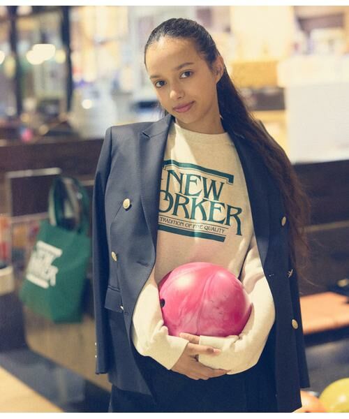 NEWYORKER L-SIZE / ニューヨーカー エルサイズ テーラードジャケット | PREMIUM CLOTH Beyond ダブルブレストブレザー | 詳細17