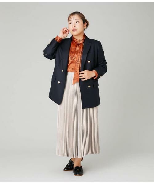 NEWYORKER L-SIZE / ニューヨーカー エルサイズ テーラードジャケット | PREMIUM CLOTH Beyond ダブルブレストブレザー | 詳細24