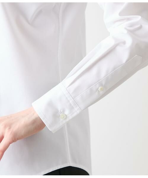 NEWYORKER L-SIZE / ニューヨーカー エルサイズ シャツ・ブラウス | コットンポリブロード レギュラーカラーシャツ(リクルート対応) | 詳細3