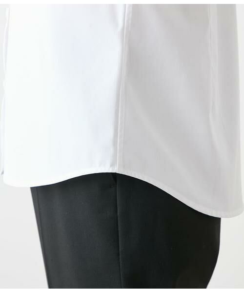 NEWYORKER L-SIZE / ニューヨーカー エルサイズ シャツ・ブラウス | コットンポリブロード レギュラーカラーシャツ(リクルート対応) | 詳細4