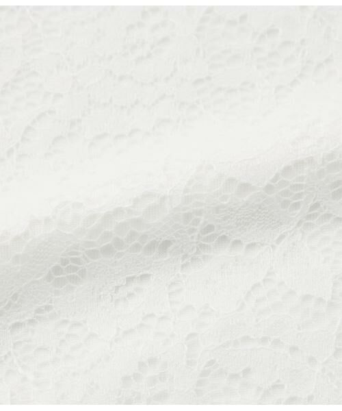 NEWYORKER L-SIZE / ニューヨーカー エルサイズ カットソー | TR天竺フラワーレース 7分袖プルオーバー | 詳細5