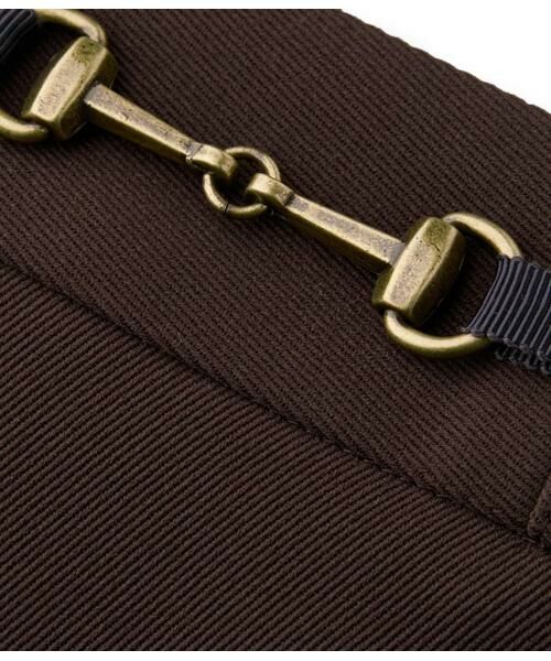 NEWYORKER L-SIZE / ニューヨーカー エルサイズ ミニ・ひざ丈スカート | ギャバライクポリエステル ビット付きAラインスカート | 詳細8