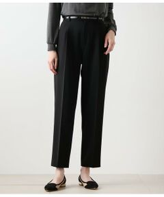 NEWYORKER L-SIZE / ニューヨーカー エルサイズ チノ・ワークパンツ | ギャバライクポリエステル タックテーパードパンツ