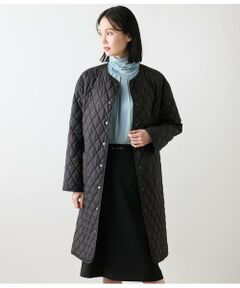 NEWYORKER L-SIZE / ニューヨーカー エルサイズ その他アウター | ポリエステルタフタ リバーシブルキルトロングコート