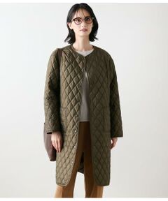 NEWYORKER L-SIZE / ニューヨーカー エルサイズ その他アウター | ポリエステルタフタ リバーシブルキルトロングコート