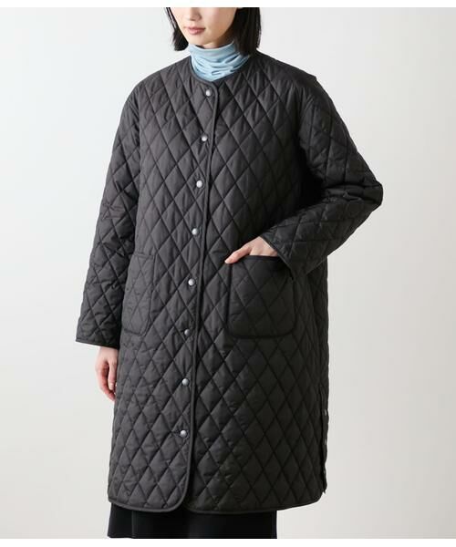 NEWYORKER L-SIZE / ニューヨーカー エルサイズ その他アウター | ポリエステルタフタ リバーシブルキルトロングコート | 詳細16