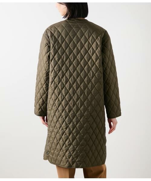 NEWYORKER L-SIZE / ニューヨーカー エルサイズ その他アウター | ポリエステルタフタ リバーシブルキルトロングコート | 詳細2