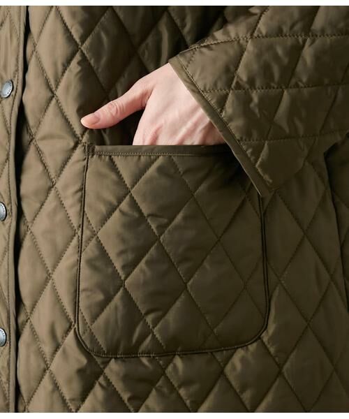 NEWYORKER L-SIZE / ニューヨーカー エルサイズ その他アウター | ポリエステルタフタ リバーシブルキルトロングコート | 詳細3