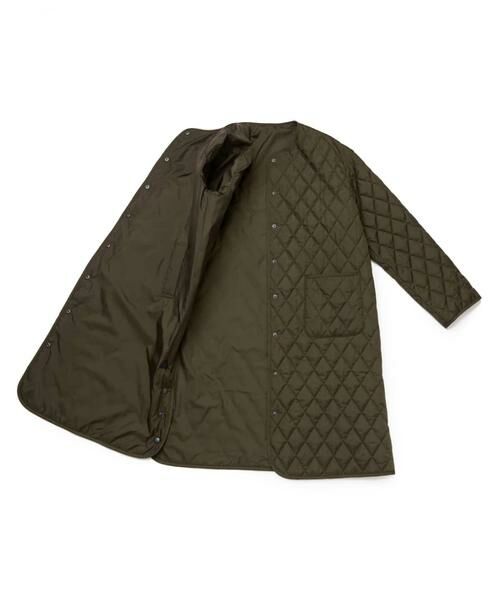NEWYORKER L-SIZE / ニューヨーカー エルサイズ その他アウター | ポリエステルタフタ リバーシブルキルトロングコート | 詳細6