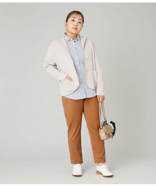 NEWYORKER L-SIZE / ニューヨーカー エルサイズ ニット・セーター | 和紙混接結編み ニットジャケット | 詳細6