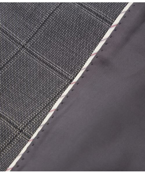 NEWYORKER L-SIZE / ニューヨーカー エルサイズ テーラードジャケット | ウールウインドウペイン ノッチドラペル1釦ジャケット | 詳細12